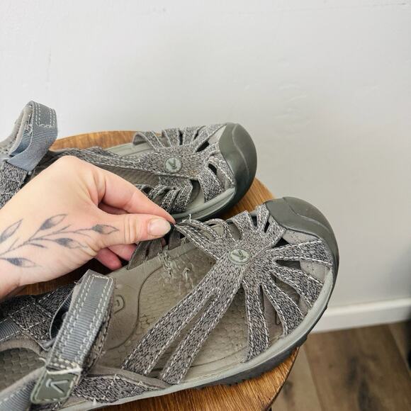 Keen Gray Rose Strappy Sandals Women’s Size 9.5 - Picture 8 of 10